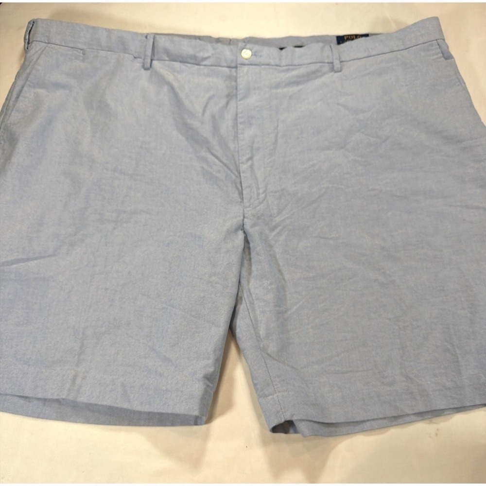 POLO Ralph Lauren Light Blue Cotton Chino 10" Shorts Size 52B‎ Classic Fit